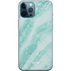 Gustaf - Mobilskal till Apple iPhone 12 Pro Max med Mint Marble