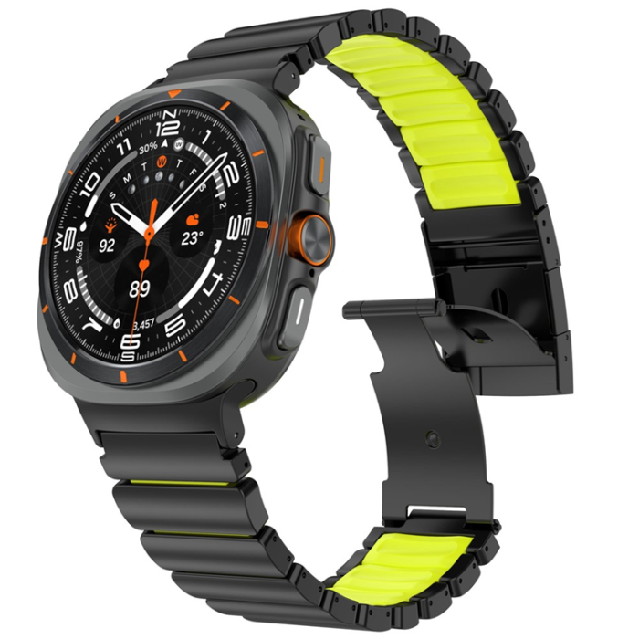 A-One Brand - Galaxy Watch 8 (40mm/44mm) 8 Classic (46mm) Armband Titanium