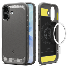 Ringke - Spigne iPhone 17 Mobilskal Magsafe Rugged Armor - Grå