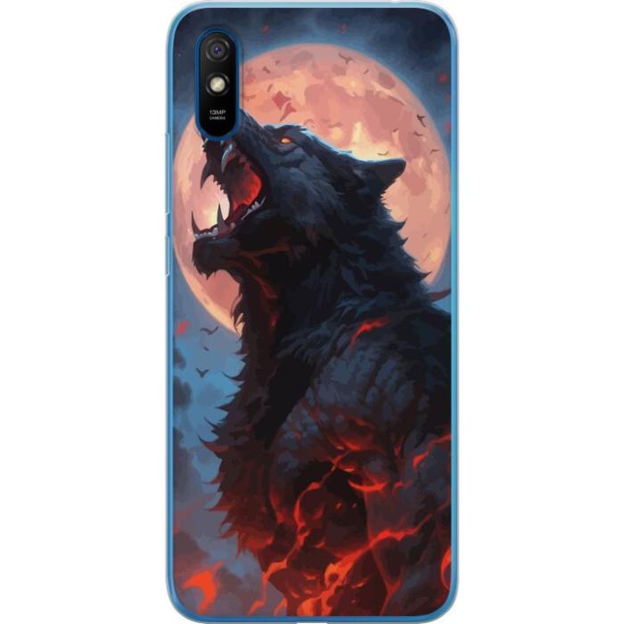 iSecrets - Mobilskal till Xiaomi Redmi 9A med Ylande varg