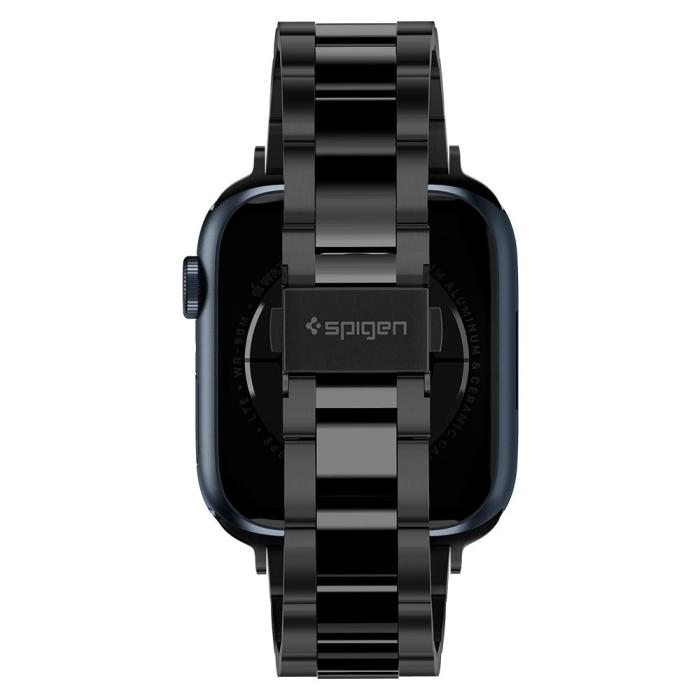 Spigen - Spigen Apple Watch 4/5/6/7/8/SE (38/40/41mm) Armband Modern Fit - Svart