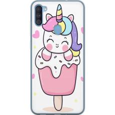 iSecrets - Mobilskal till Samsung Galaxy A11 med Glad enhörning
