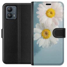 iSecrets - Plånboksfodral till Motorola Moto G53 med Sommarblommor
