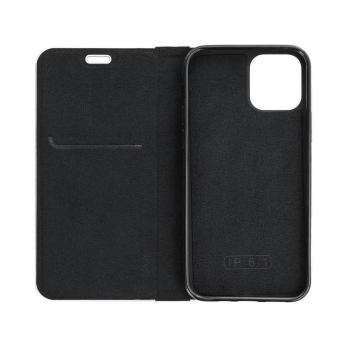 OEM - iPhone 16 Pro Plånboksfodral Luna Carbon - Svart