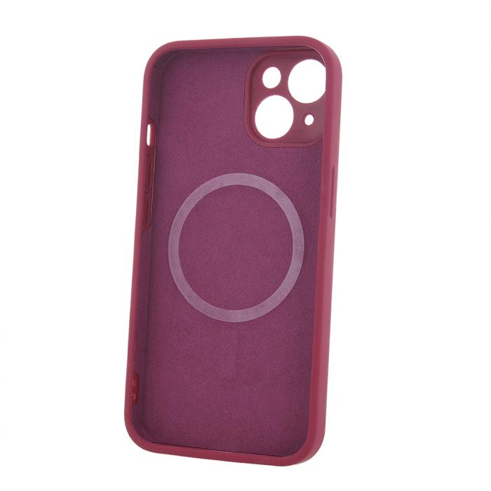 OEM - iPhone 14 Pro Max Skal Mag Invisible Vinröd