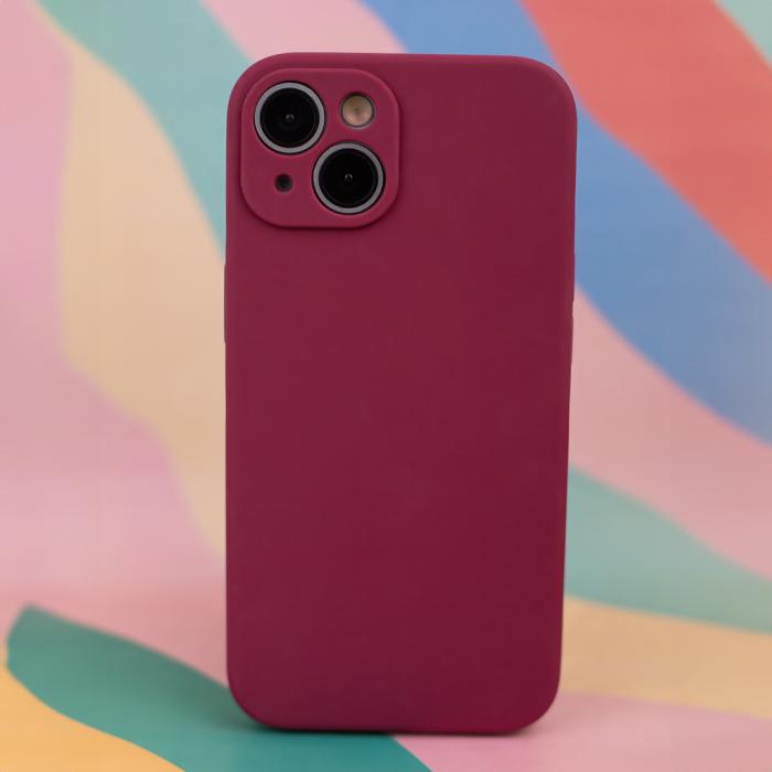 OEM - iPhone 14 Pro Max Skal Mag Invisible Vinröd
