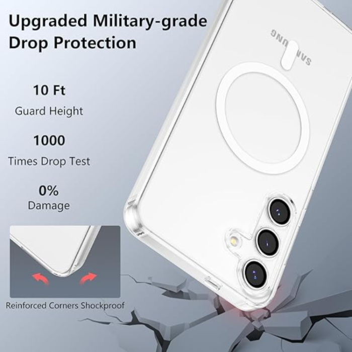 OEM - Galaxy S24 Plus Mobilskal Magsafe - Transparent