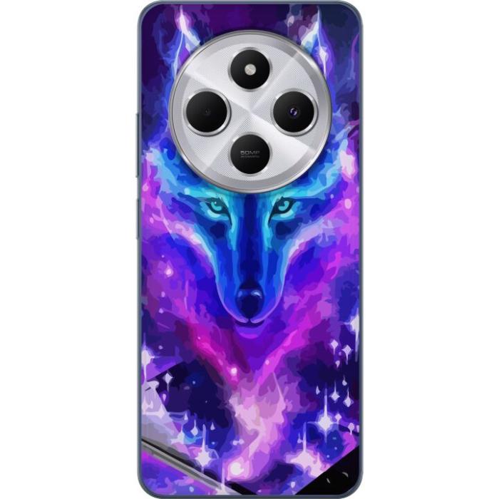 iSecrets - Mobilskal till Xiaomi Redmi 14C med Neon Varg