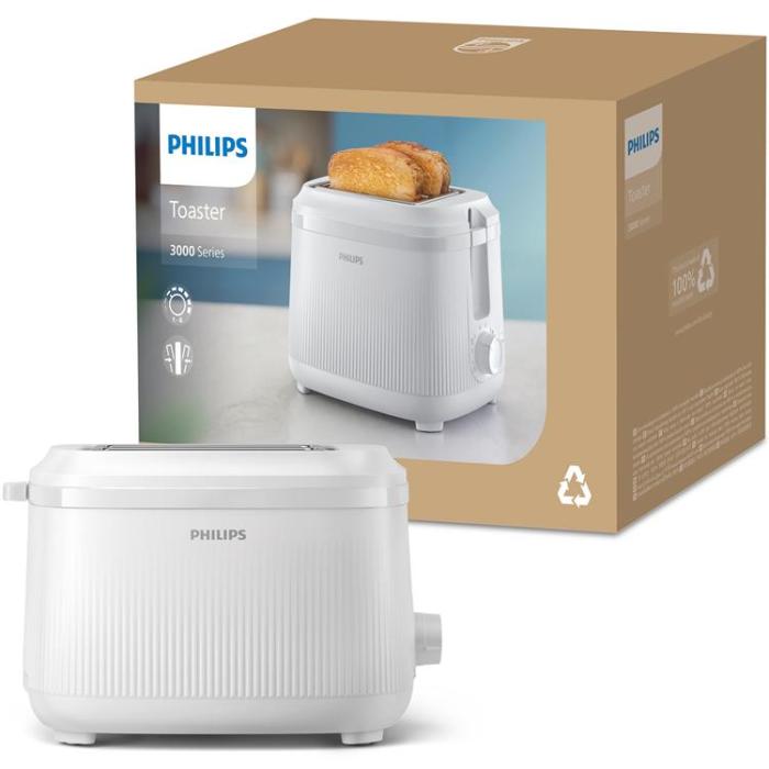 Philips - Philips Brödrost HD2511/00 Arctic 3000 serien - Vit