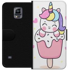 iSecrets - Plånboksfodral till Samsung Galaxy Note 4 med Glad enhörning