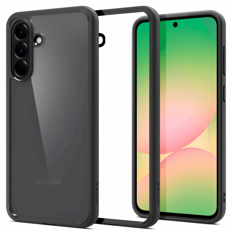 Spigen Galaxy A56 5G Mobilskal Ultra Hybrid - Matt Svart | 2353 | AlltMobil