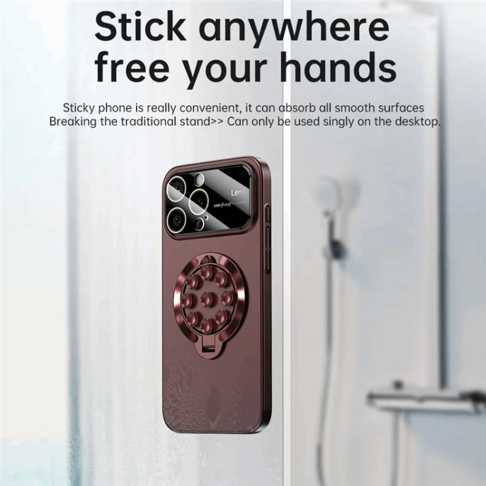 OEM - iPhone 14 Pro Max Mobilskal Magsafe Sugkopphållare Kickstand