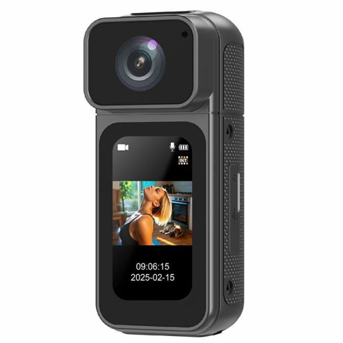 OEM - Mini Action WiFi TumKamera 2.7K Ultra HD 1.47 tums Skärm S80 - Svart
