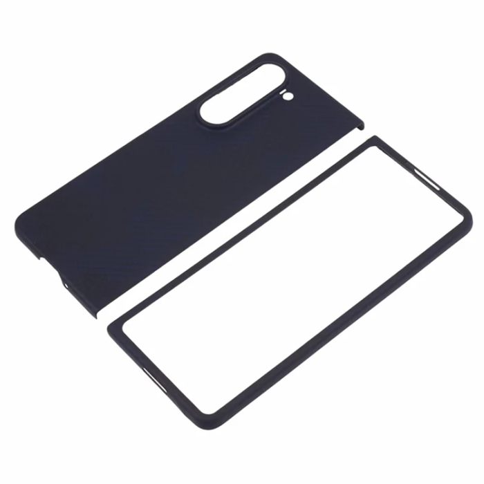 A-One Brand - Galaxy Z Fold 5 5G Mobilskal Aramid Fiber 1500D - Camouflage Blå