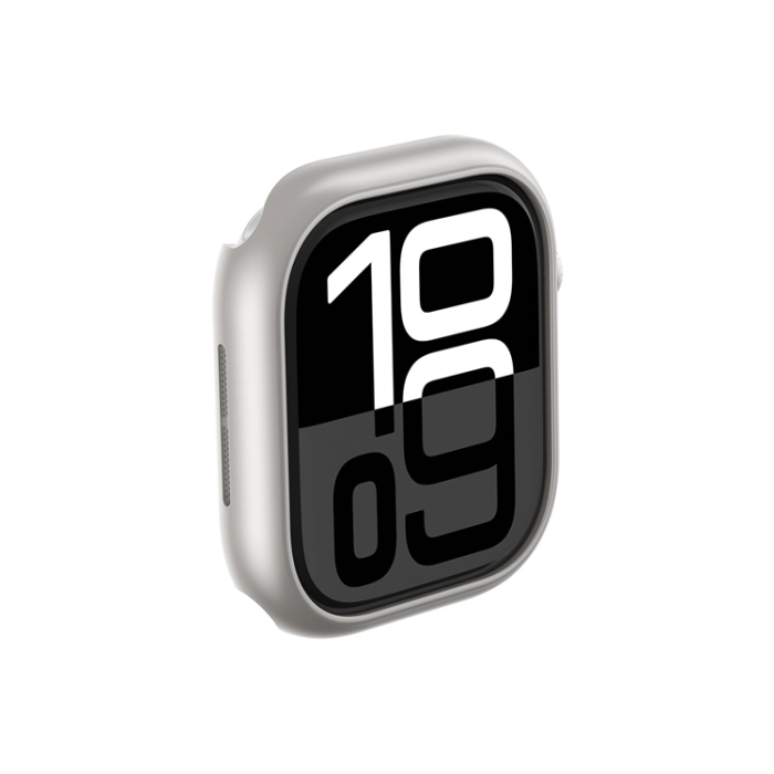 AmazingThing - AmazingThing Apple Watch 46mm Skal Minimal - Silver