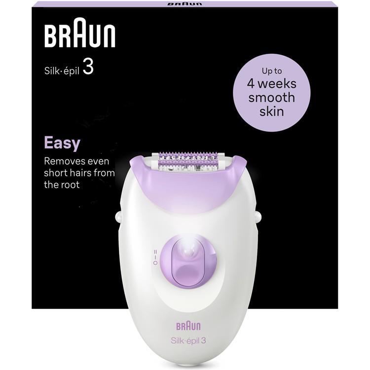 Braun Epilator Silk-épil 3 SE3-000 | 264 | AlltMobil