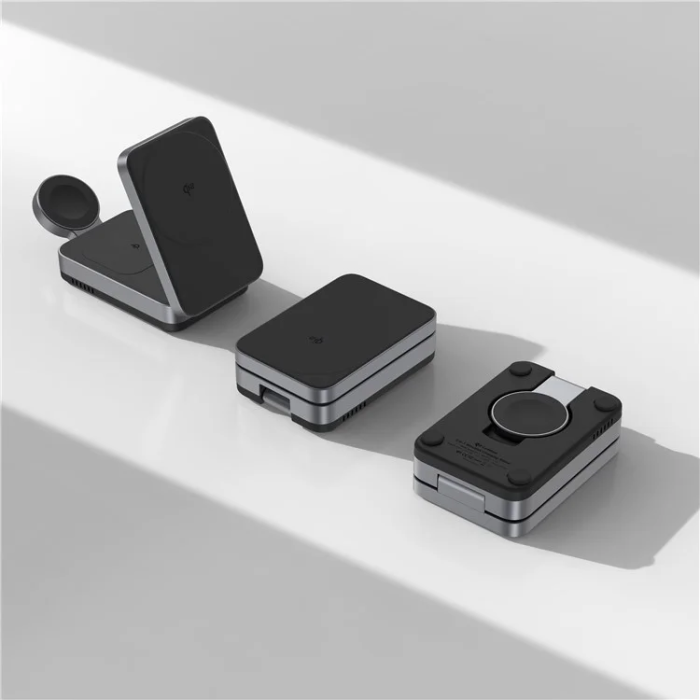 OEM - Qi2 MagSafe Trådlös Laddare Apple Watch, iPhone, Airpods 15W