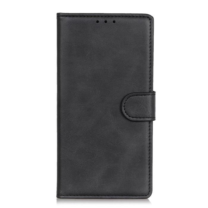 OEM - Samsung Galaxy S26 Ultra Fodral Äkta Läder Ställfunktion - Svart