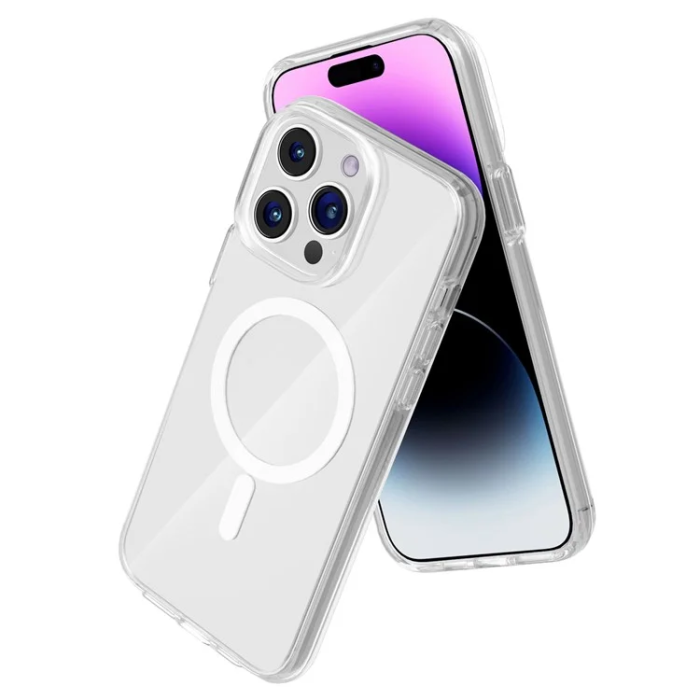 A-One Brand - iPhone 15 Pro Max Mobilskal MagSafe - Transparent