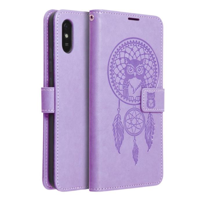 Forcell - Forcell Xiaomi Redmi 9A/9AT Fodral Mezzo - Drömfångare lila