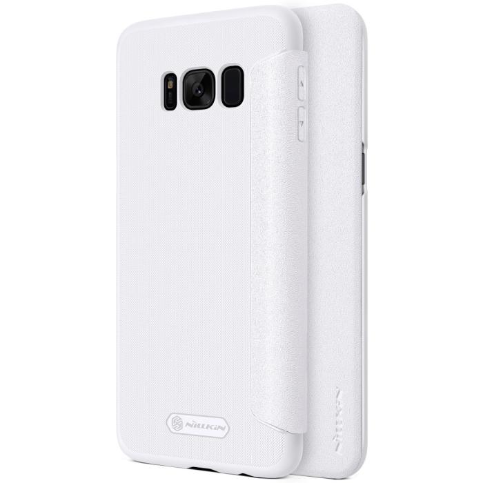 UTGATT1 - Nillkin Sparkle MobilFodral till Samsung Galaxy S8 Plus - Vit