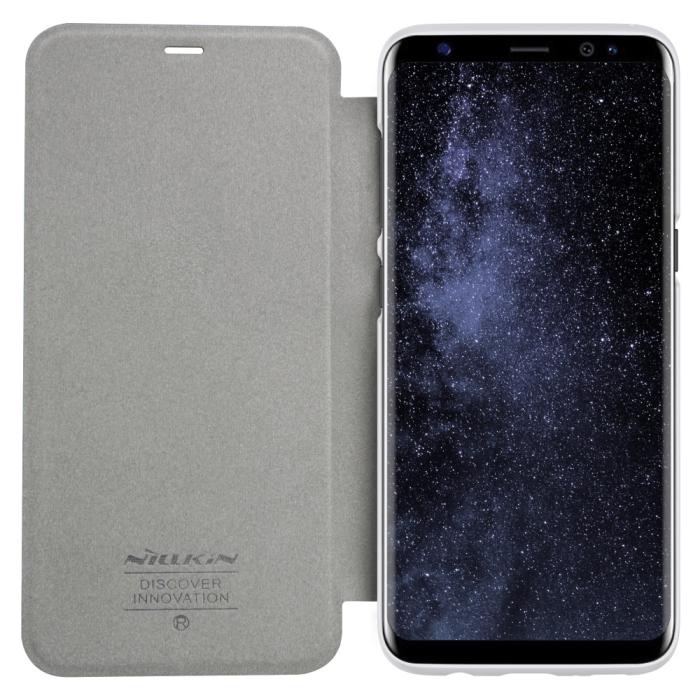 UTGATT1 - Nillkin Sparkle MobilFodral till Samsung Galaxy S8 Plus - Vit