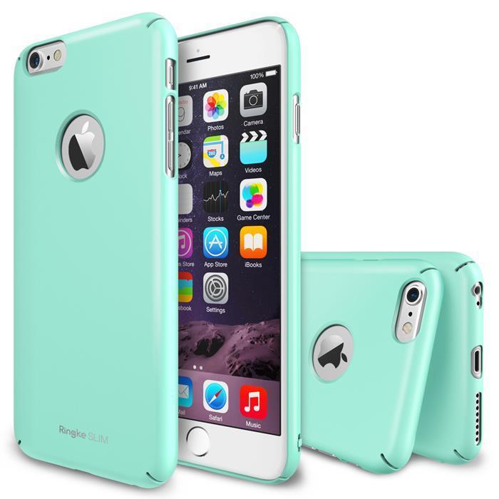 Ringke Logo-Cut Slim Dual Coated Skal till Apple iPhone 6(S) Plus - Mint | 2353 | AlltMobil