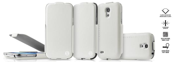 UTGATT4 - ITSkins Plume väska till Samsung Galaxy S4 Mini i9190 (Vit)