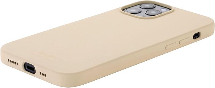 UTGATT5 - Holdit Silikon Skal iPhone 12 & 12 Pro - Beige