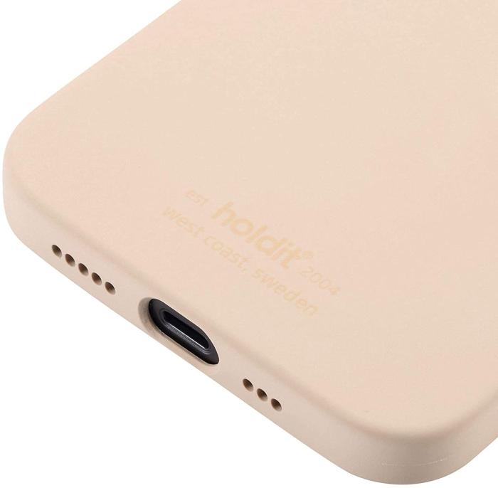 UTGATT5 - Holdit Silikon Skal iPhone 12 & 12 Pro - Beige