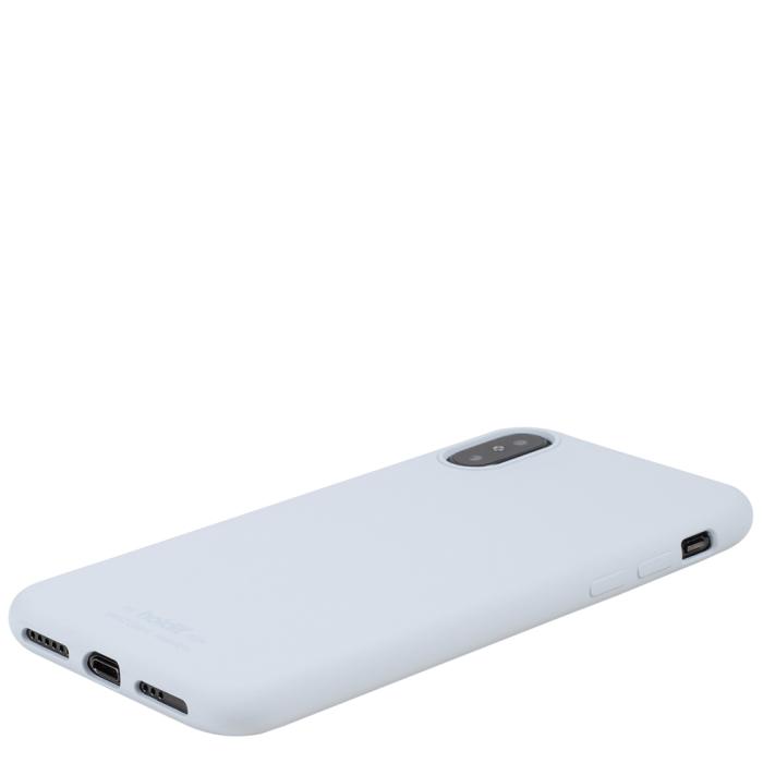 UTGATT5 - Holdit Silicone Skal iPhone X/XS - Mineral Blå