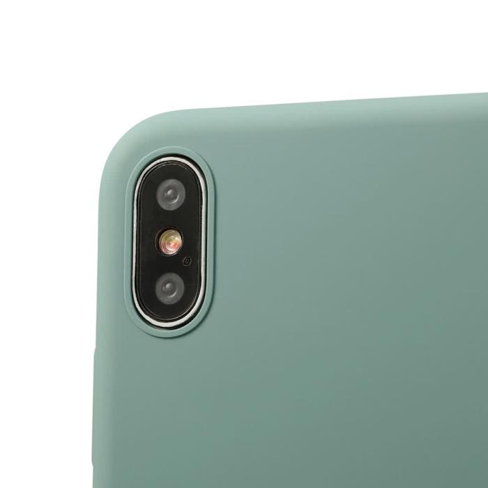 UTGATT1 - Holdit Silicone Skal iPhone X/xs - Moss Grön