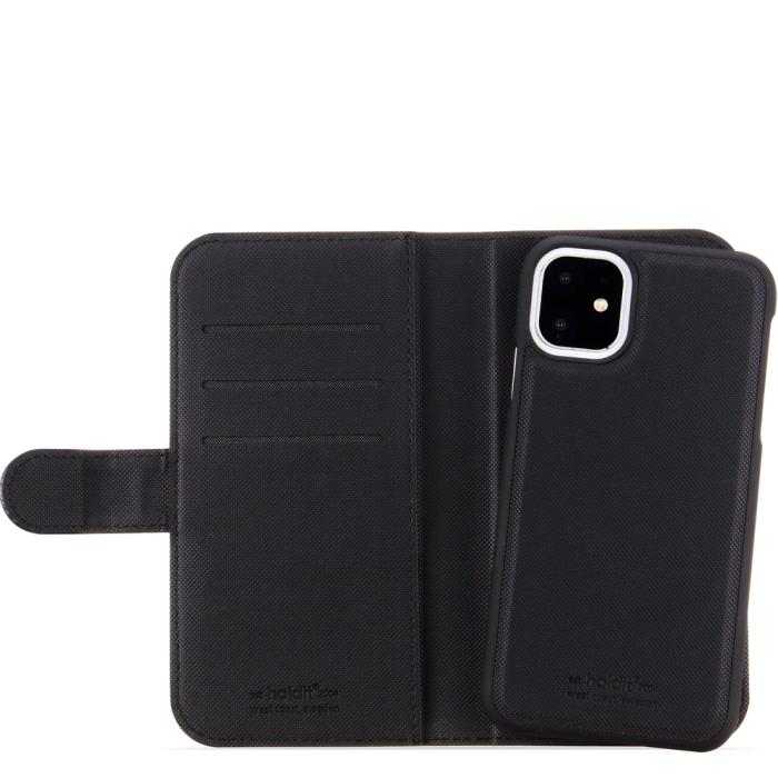 UTGATT1 - Holdit Plånboksfodral Magnet iPhone 11 - Svart
