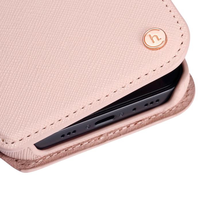 UTGATT1 - Holdit Plånboksfodral Magnet iPhone 12 & 12 Pro - Stockholm Rosa