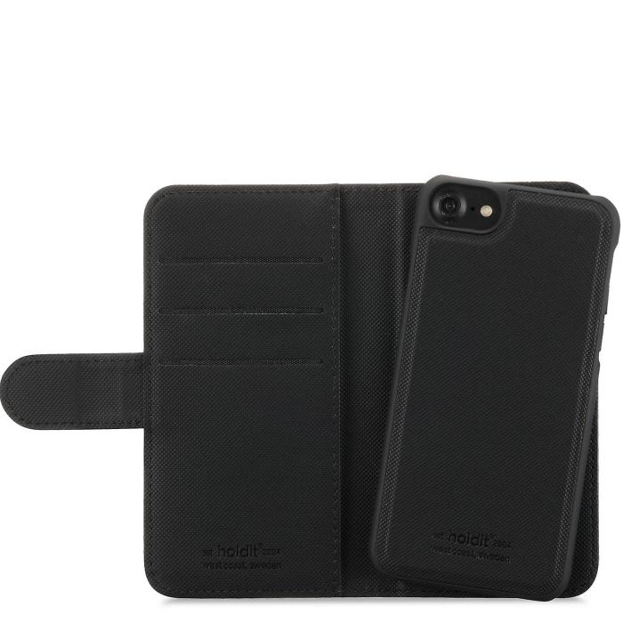 UTGATT1 - Holdit Plånboksfodral Magnet iPhone 7/8/SE 2020 - Svart