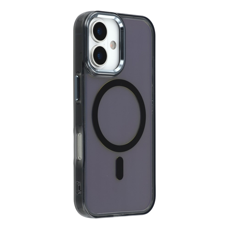 iPhone 17 Mobilskal MagSafe Färgbyte TPU - Svart | 2353 | AlltMobil