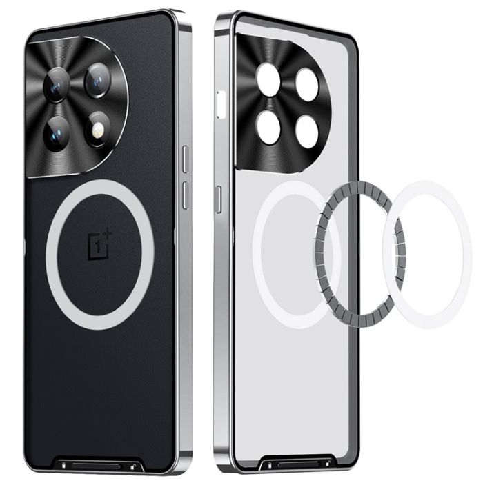 A-One Brand - OnePlus 11 5G Mobilskal Magsafe Metall - Silver