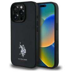 U.S. Polo Assn. - US Polo iPhone 15 Pro Max Mobilskal Leather Embroidered
