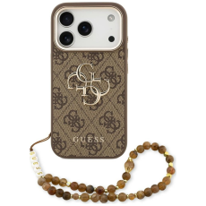 Guess - Guess Mobilskal till iPhone 18 Pro Max/17 Pro Max med Rem Metal Trims Logo