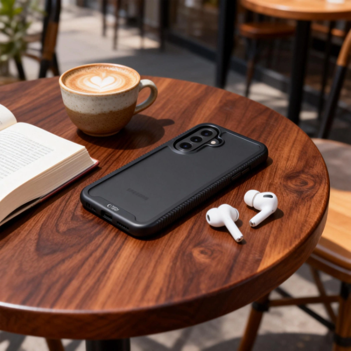 Tech-Protect - Tech-Protect Mobilskal För Galaxy A36/A56/A37 5G Defense - Matt Svart