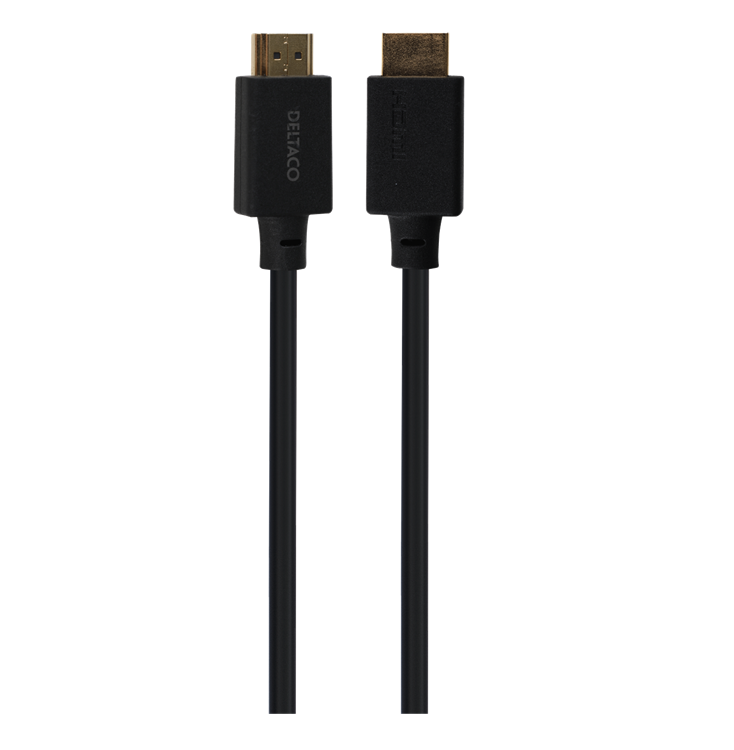 Deltaco Ultra High HDMI Kabel 1m - Svart | 1867 | AlltMobil