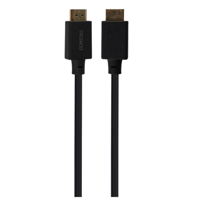 UTGATT1 - Deltaco Ultra High HDMI Kabel 1m - Svart