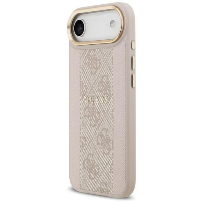 Guess - Guess iPhone Air Mobilskal MagSafe 4G Stripe - Rosa