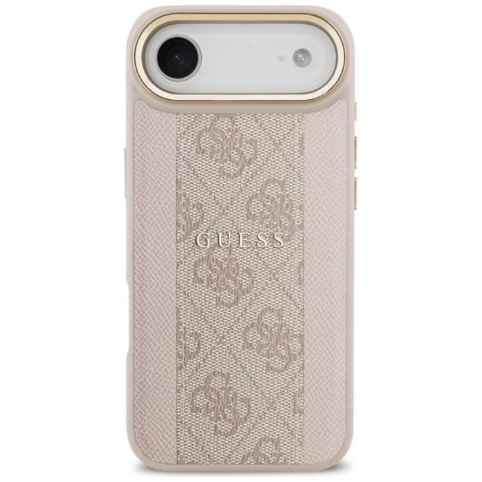 Guess - Guess iPhone Air Mobilskal MagSafe 4G Stripe - Rosa
