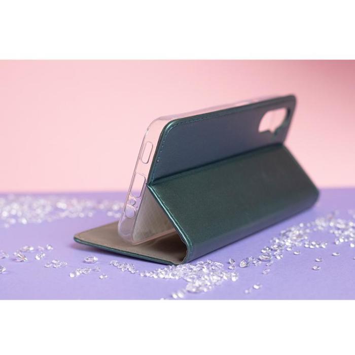 OEM - iPhone 16e Plånboksfodral Smart Magnetisk - Mörkgrön