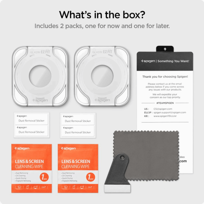 Spigen - Spigen Galaxy Watch 6 (43mm) Classic Härdat Glas Skärmskydd