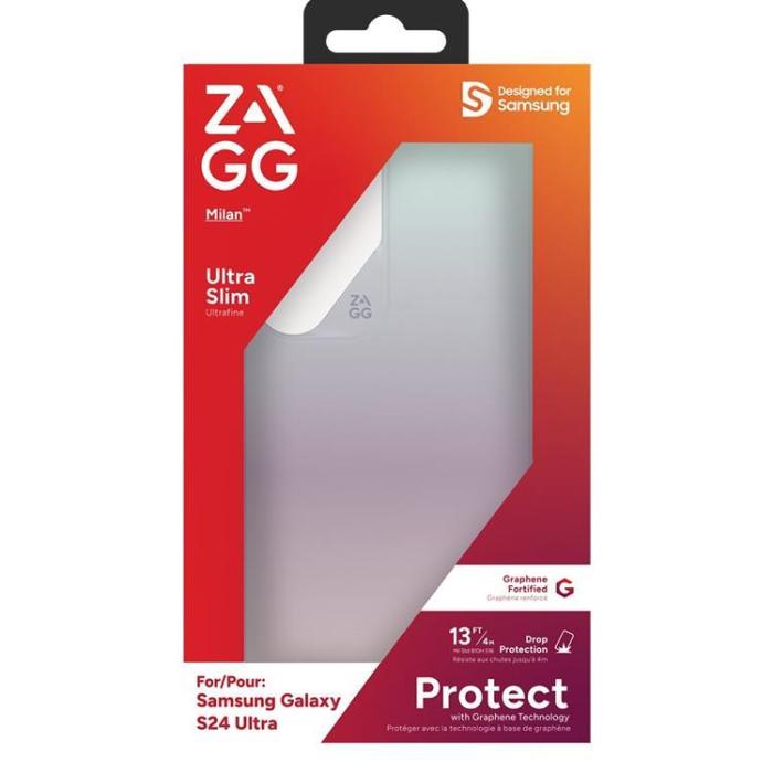 Zagg - ZAGG Galaxy S24 Ultra Mobilskal Milan - Grön/ Iridescent