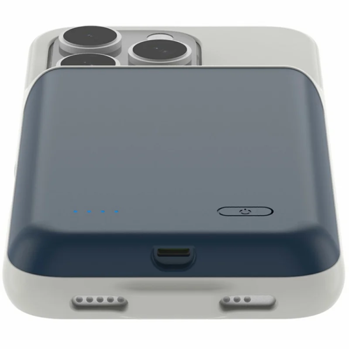 A-One Brand - iPhone 16 Pro Batteriskal 7000mAh - Blå