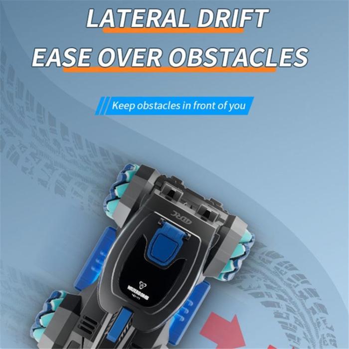 4DRC - 4DRC RC Tank Vattenbomb Fjärrkontroll + Klocka Gestkontroll Barn Ålder 5 år+ Y1