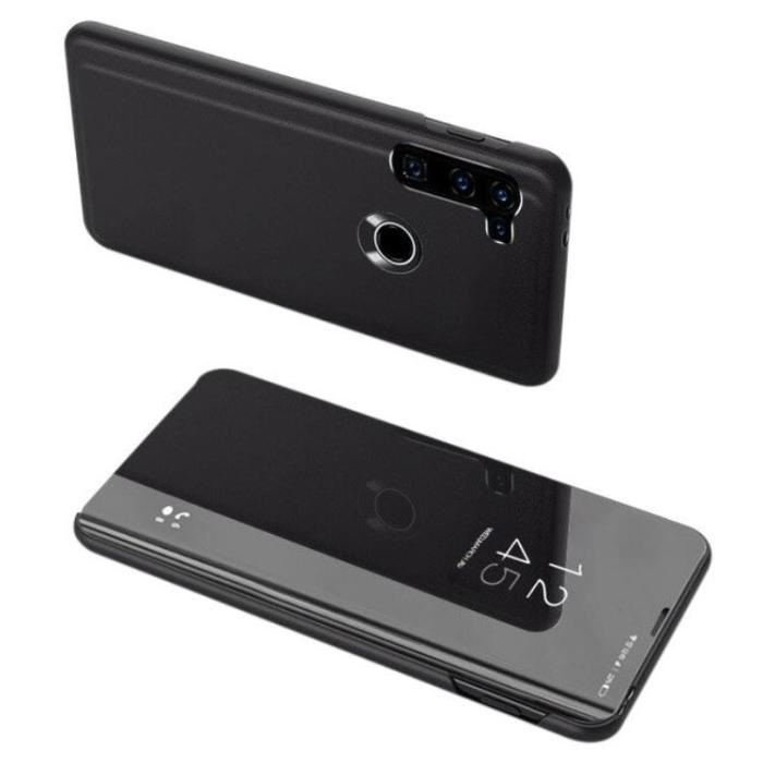 UTGATT - Clear View Fodral Motorola Moto G8 Power - Svart